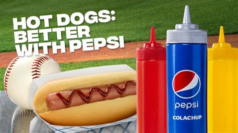 Pepsi is launching a condiment made specifically for hot dogs